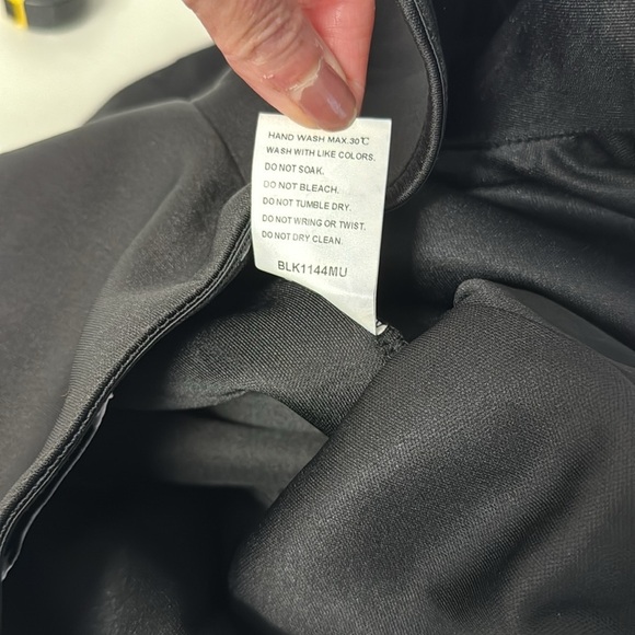 Faeriesty puffer sleeve wide leg dress jumpsuit large NWOT - Picture 12 of 13